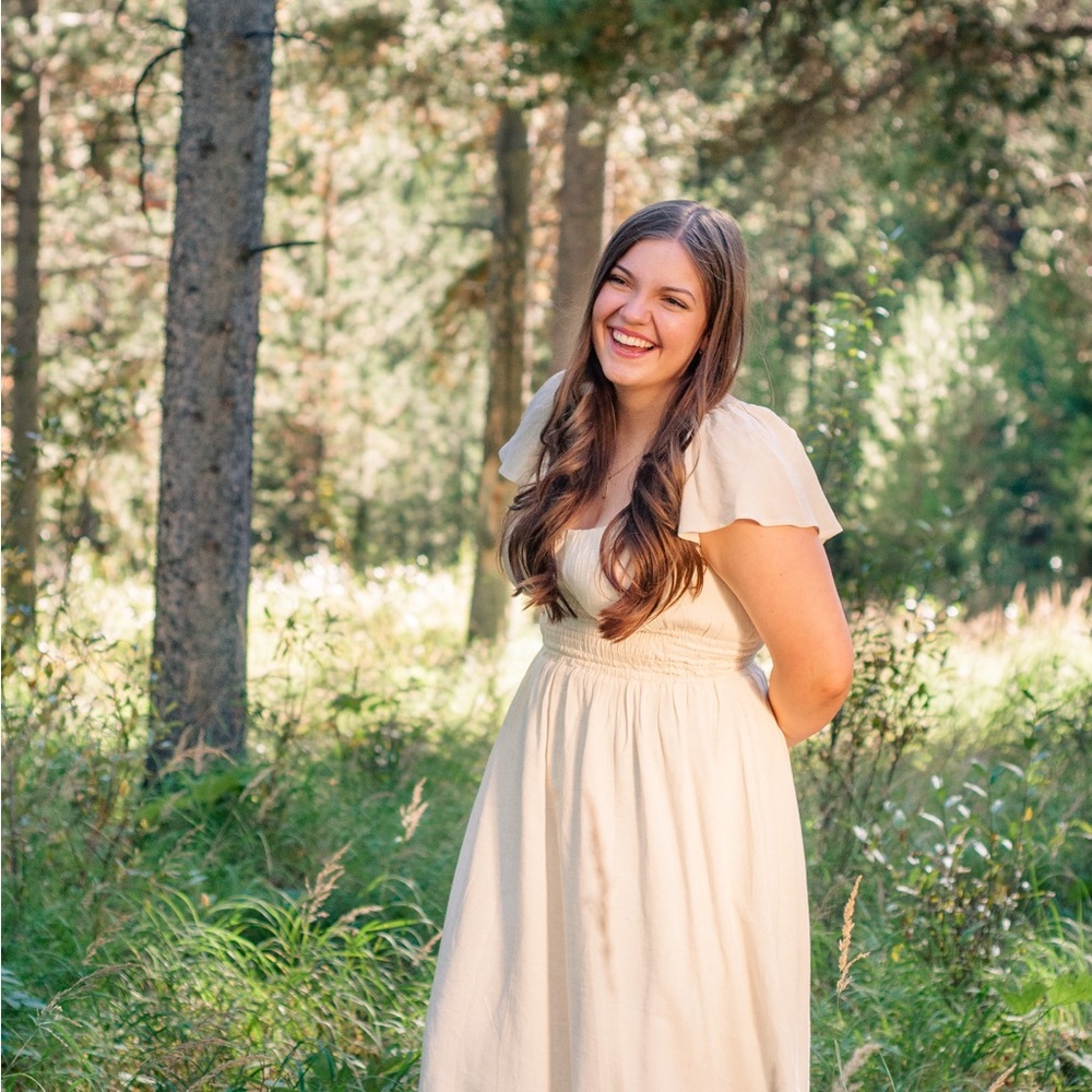 Elegant Cream Maxi Dress